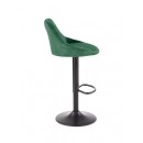 Стул барный HALMAR H101 темно-зеленый/черный